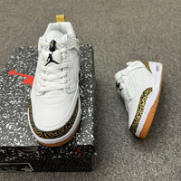 Low Top Basketball Shoes, White Gold Colorway, Lace Up Design, Casual Gift for Shoe Lovers