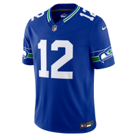 Seattle Seahawks 12s Royal Alternate Stitched Limited Jersey