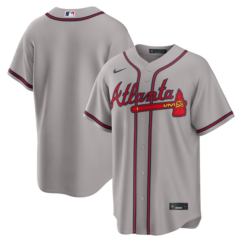 Atlanta Braves Gray Road Replica Jersey