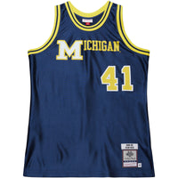 Glen Rice Navy Michigan Wolverines 1988/89 Authentic Jersey