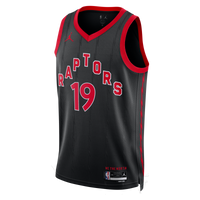 Toronto Raptors Statement Edition Swingman Jersey - Black - Jakob Poeltl
