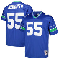 Seattle Seahawks Brian Bosworth Royal Big & Tall 1987 Legacy Retired Player Jersey