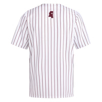 White Mississippi State Bulldogs Replica Baseball Jersey