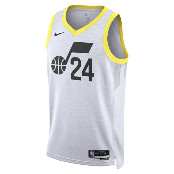 Utah Jazz Association Edition Swingman Jersey - White - Walker Kessler