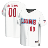Loyola Marymount Lions NIL Pick-A-Player Lightweight Baseball Jersey - White