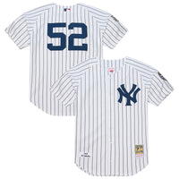 New York Yankees CC Sabathia White 2009 Cooperstown Collection Authentic Jersey