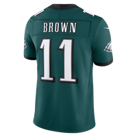 Philadelphia Eagles A.J. Brown Midnight Green Team Stitched Limited Jersey