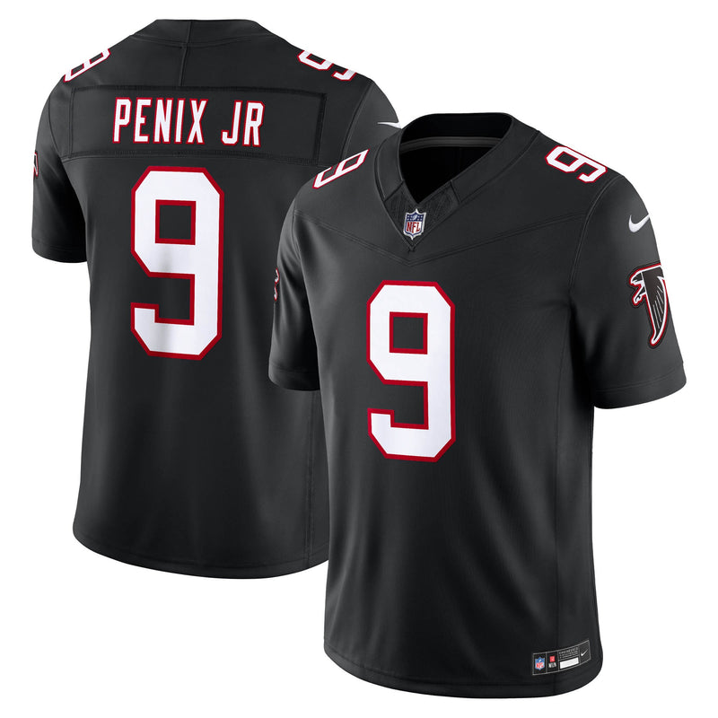 Atlanta Falcons Michael Penix Jr. Black Alternate Throwback Stitched Limited Jersey