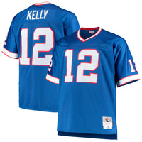 Buffalo Bills Jim Kelly Royal Big & Tall 1990 Retired Player Replica Jersey