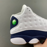 Low Top Sneakers, Blue White Navy Colorway, Lace Up Design, Casual Gift for Sneaker Fans