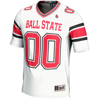 Ball State Cardinals NIL Pick-A-Player Football Jersey - White