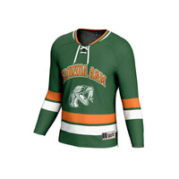 Florida A&M Rattlers Spirit Hockey Jersey - Green