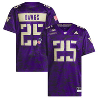 #25 Washington Huskies Honor & Support Premier Strategy Jersey - Purple