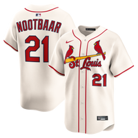 St. Louis Cardinals Lars Nootbaar Cream Alternate 2 Limited Jersey