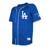 Los Angeles Dodgers Royal Team Color Full-Button Fashion Jersey