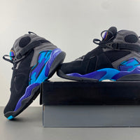 Mid Top Sneakers, Blue Black Purple Gray Colorway, Lace Up Design, Casual Gift for Sneaker Fans