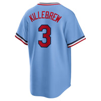 Minnesota Twins Harmon Killebrew Light Blue Road Cooperstown Collection Player Jersey