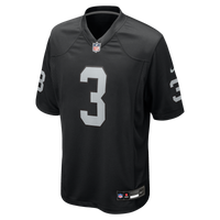 Las Vegas Raiders Zamir White Black Team Game Jersey