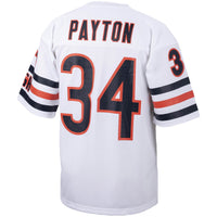 Chicago Bears 1985 Walter Payton White Authentic Throwback Retired Player Jersey