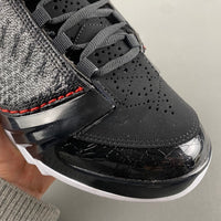 Low Top Sneakers, Black Red Colorway, Lace Up Design, Casual Gift for Sneaker Fans