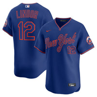 New York Mets Francisco Lindor Royal Alternate Limited Player Jersey