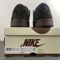 Low Top Sneakers, Black Brown Colorway, Lace Up Design, Casual Gift for Sneaker Fans