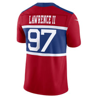 New York Giants Dexter Lawrence II Century Red Alternate Limited Jersey