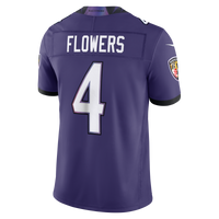 Baltimore Ravens Zay Flowers Purple Team Stitched Limited Jersey