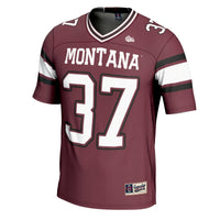 #37 Montana Grizzlies Football Jersey - Maroon