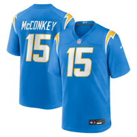 Los Angeles Chargers Ladd McConkey Powder Blue Player Game Jersey