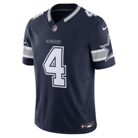 Dallas Cowboys Dak Prescott Navy Limited Jersey