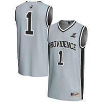 #1 Providence Friars Lightweight Basketball Jersey - Silver