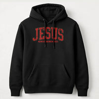 Retro Varsity Christian Hoodie, Jesus the Reason for the Season Hoodie, Faith Holiday Sweatshirt, Religious Christmas Hooded Pullover Present