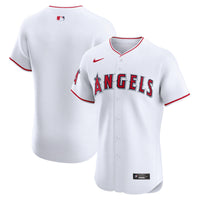 Los Angeles Angels White Home Elite Jersey