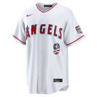 Fourth of July Los Angeles Angels Zach Neto White USA 250 Stadium Jersey