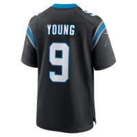 Carolina Panthers Bryce Young Black Team Game Jersey