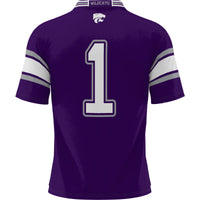 #1 Kansas State Wildcats Football Jersey - Purple