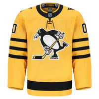 Pittsburgh Penguins Gold Alternate Authentic Pro Custom Jersey