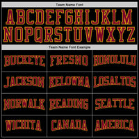 Custom Basketball Jersey - Black Maroon-Gold Authentic Throwback