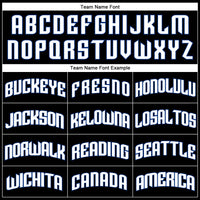 Custom Basketball Jersey - Black White Pinstripe Royal-White Authentic