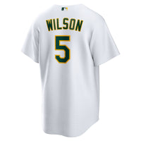 Athletics Jacob Wilson White Home Replica Jersey