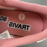 Low Top Sneakers, White Pink Colorway, Reverse Hook Design, Lace Up Design, Casual Gift for Sneaker Fans