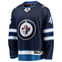 Winnipeg Jets Cole Koepke Navy Home Breakaway Jersey