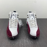 Sneakers, Burgundy White Colorway, Lace Up Design, Casual Gift for Sneaker Fans