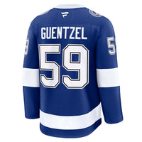 Tampa Bay Lightning Jake Guentzel Blue Home Premium Jersey