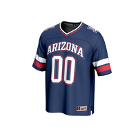 Arizona Wildcats NIL Pick-A-Player Lightweight Collegiate Football Fashion Jersey - Navy