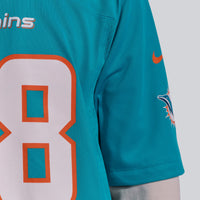 Miami Dolphins Devon Achane Aqua Player Game Jersey