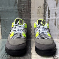 Low Top Sneakers, Green Gray Colorway, Lace Up Design, Casual Gift for Sneaker Fans