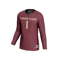 #1 Florida State Seminoles Collegiate Volleyball Fashion Jersey - Garnet