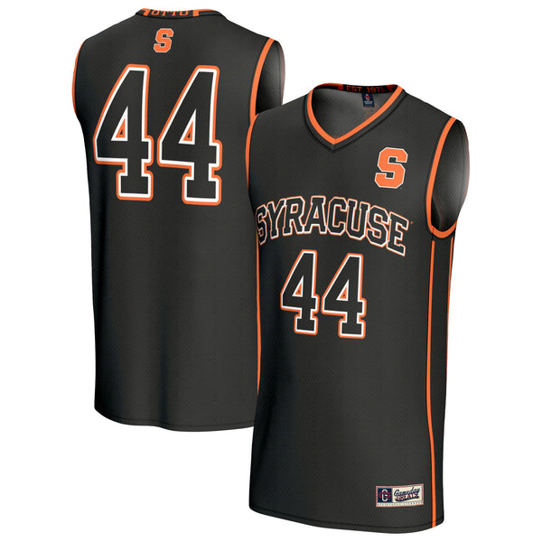 #44 Syracuse Orange Lightweight Collegiate Basketball Fashion Jersey - Black